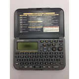Calculadora Agenda Diary Sharp El6300 defeito Leia 