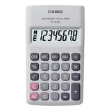 Calculadora Casio Hl 815l we Portátil 8 Dígitos Cor Branco