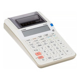 Calculadora Casio Hr 8rc Impressão Com Bobina Branca Bivolt Cor Branco
