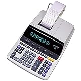 Calculadora Com Impressora Bobina Sharp EL 2630P 12 Dígitos Branca