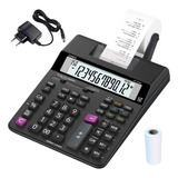 Calculadora De Bobina Casio Impressão Em 2 Cores Bivolt Nota