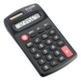 Calculadora De Bolso 8 Dígitos Preta Cb-1483 Elgin