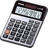 Calculadora De Mesa 12 Dígitos Casio 60338 Cinza