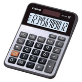 Calculadora De Mesa Casio 12 Dígitos Mx 120b Cor Prata