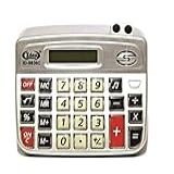 Calculadora De Mesa Grande Eletrônica Id 9836 C 8 Digitos