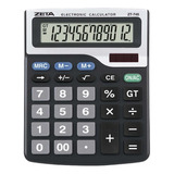 Calculadora De Mesa Zeta Zt745 12