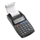 Calculadora Elgin Compacta Com Bobina 12 Dígitos Ma 5111 Cor Preto