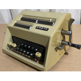 Calculadora Facit C1 13 Antiga Usada Somadora Contador