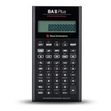 Calculadora Financeira Texas Instruments Ba Ii Plus Profesio Cor Preta