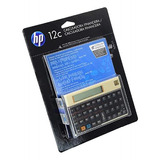 Calculadora Hp 12c Gold Dourada C/manual Português