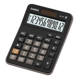 Calculadora Preta De Mesa 12 Dígitos Mx 12b Casio