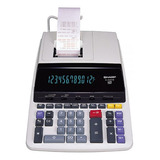 Calculadora Sharp C Impressora Bobina El 2630 Cor Branco