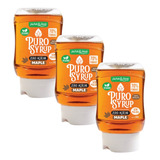 Calda Saudável Fibra Tapioca Sabor Maple Puro Syrup 3 Und