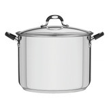Caldeirão Astro Aço Inox Tramontina 30cm 15 2l Fundo Triplo Cor Prateado