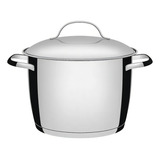 Caldeirão Tramontina Allegra Em Aço Inox Com Fundo Triplo 24 Cm 7 5 L