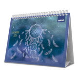 Calendário 2024 De Mesa Dreams Spiral Filtro Dos Sonhos