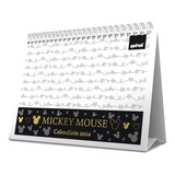 Calendário 2024 Mesa Mickey Mouse Disney Spiral Pessoal
