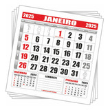 Calendário Bloco 15 5x14 5 Folhinha De Parede 150 Un 2023