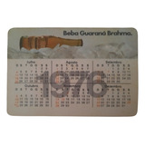 Calendário De Bolso Propaganda Guaraná Brahma 1976 519