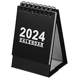 Calendário De Mesa 1 Peça 2020 7 2021 12 Mini Calendário De Mesa Em Pé Bloco De Anotações Agenda Anual Para Casa Escritório Preto 10 X 7 5 X 6 Cm