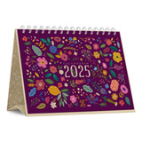 Calendário De Mesa 2025 Flores