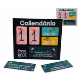 Calendário De Mesa Permanente Mini Calandario Decorativo