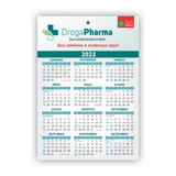 Calendário Parede Farmácia Drogaria Brinde 2023