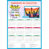 Calendário Personalizados 2024 Lembrancinha Natal