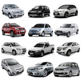 Calha Chuva 100 Acrílica Vários Carros Fumê 4 Peças Com Nf