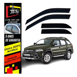 Calha Chuva Defletor Acrilico Fume Tgpoli Fiat Palio Weekend