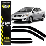 Calha Chuva Defletor Corolla Sedan 2008 À 2014 4 Portas