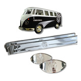 Calha Chuva E Pestana Farol Inox Kombi Após 1976 A 2014