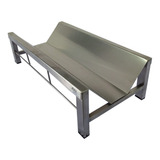 Calha Cirúrgica Veterinária 100 Aço Pequena Shop Inox Pet