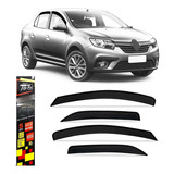 Calha De Chuva 4p Renault Logan 2014 2015 2016 2017 2018