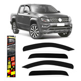 Calha De Chuva 4p Vw Amarok 2010 2011 2012 2013 2014 2015