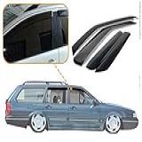 Calha De Chuva Acrílica Adesiva Volkswagen Santana 2000 4 Portas