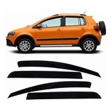 Calha De Chuva Acrilica Fox Spacefox Crossfox 2004 2018 4 Pt