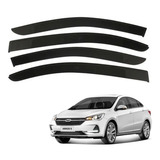 Calha De Chuva Chery Arrizo 5 2019 2020 2021 2022 04 Pçs