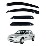Calha De Chuva Defletor Corsa Classic Wagon Sedan 4 Portas