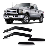 Calha De Chuva Defletor Ford F 250 F 350 1999 2011 4 Portas