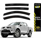 Calha De Chuva Defletor Fumê L200 Triton 2007 Até 2015 4p