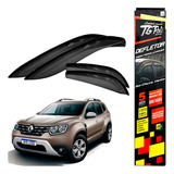 Calha De Chuva Duster 2020 A 2021 Inteirica Slim Fume
