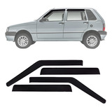 Calha De Chuva Fiat Uno Fire 2002 Á 2013 4 Portas Fumê