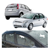 Calha De Chuva Fiesta Hatch Sedan 02 11 Rocam 12 14 Tg Poli
