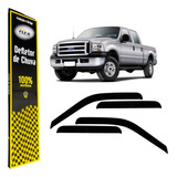 Calha De Chuva Ford F 250 2011 Defletor Acrílico 4 Portas