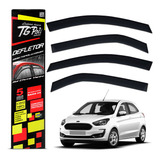 Calha De Chuva Ford Ka 2014 2015 2016 2017 Acrílico Tgpoli