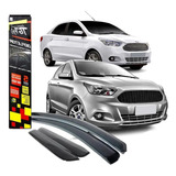 Calha De Chuva Ford Ka Hatch Sedan Ano 14 21 Fume Tg Poli