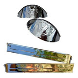 Calha De Chuva Fusca Logo Vw Pestana Do Farol Logo Vw Inox