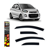 Calha De Chuva Kia Picanto 2012 2013 2014 2015 2016 2017 4p