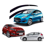 Calha De Chuva Slim Ford New Fiesta Hatch 4p 12 19